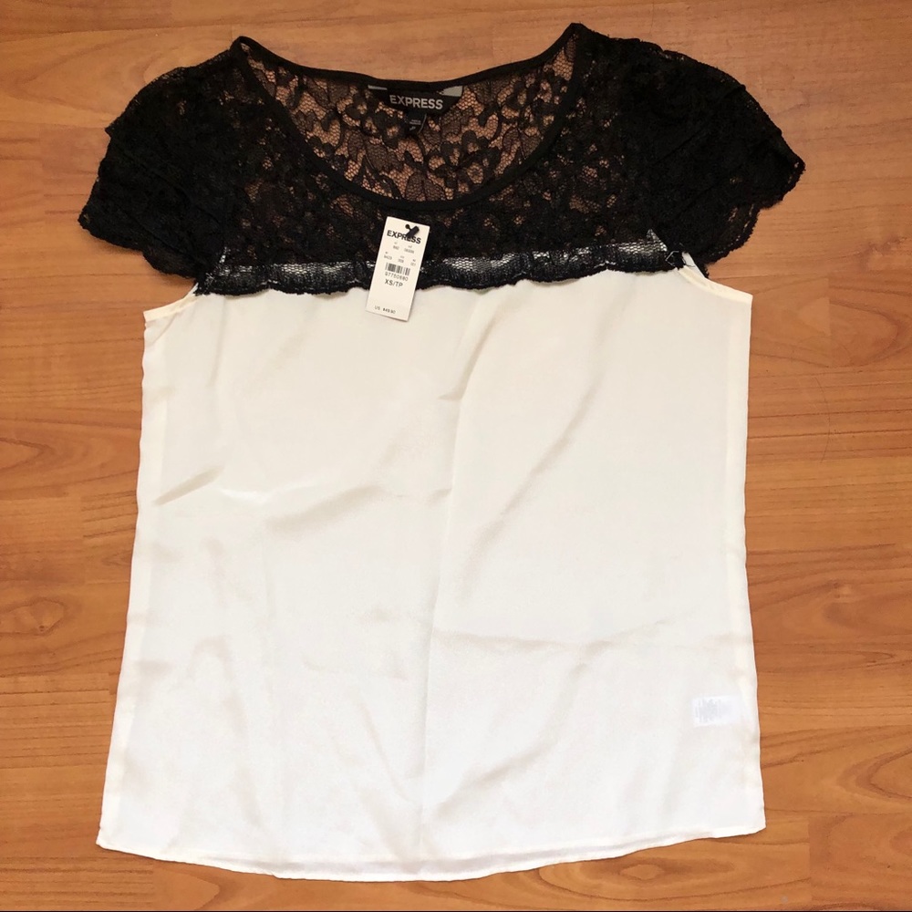 NEW! express lace top